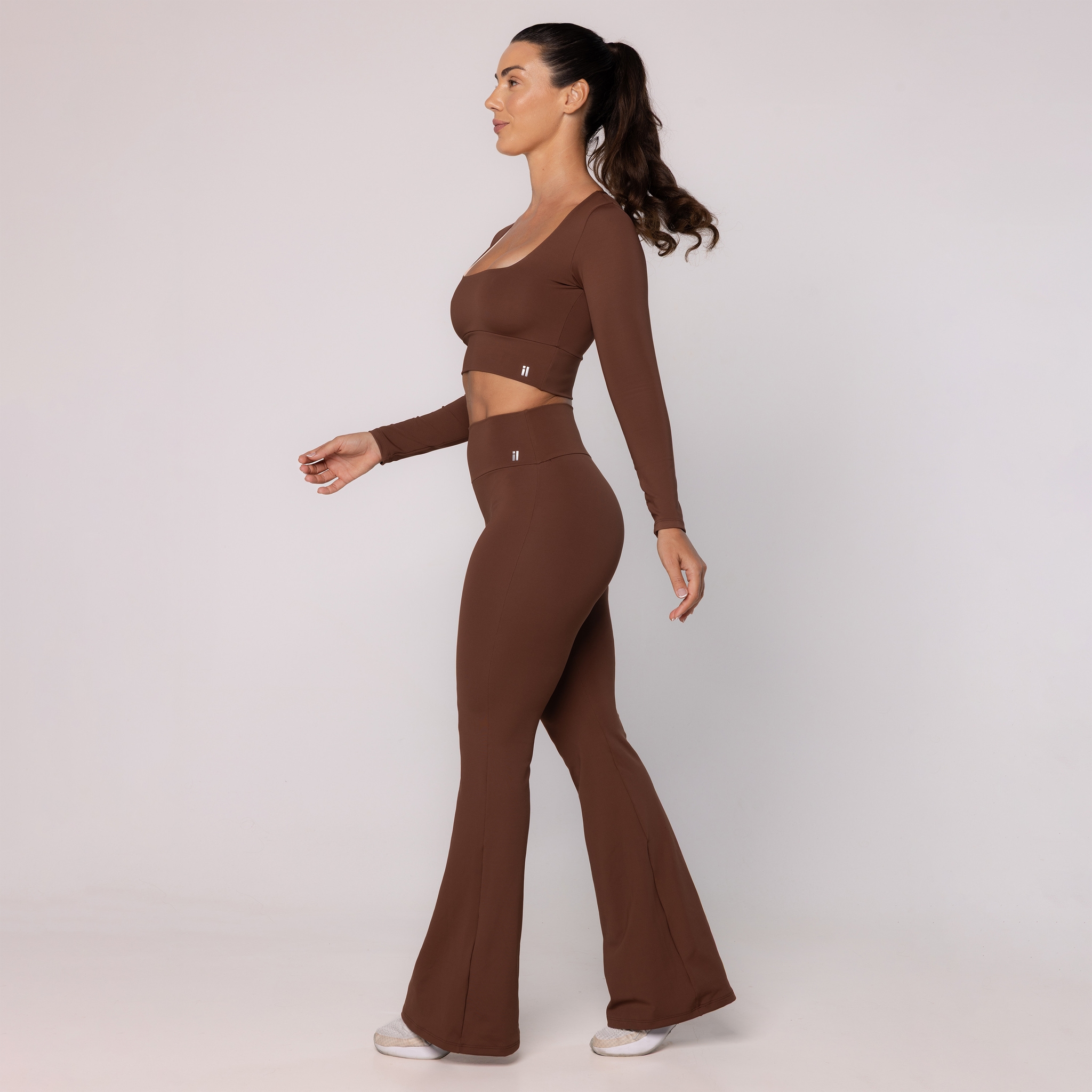 Calça Flare - Capuccino