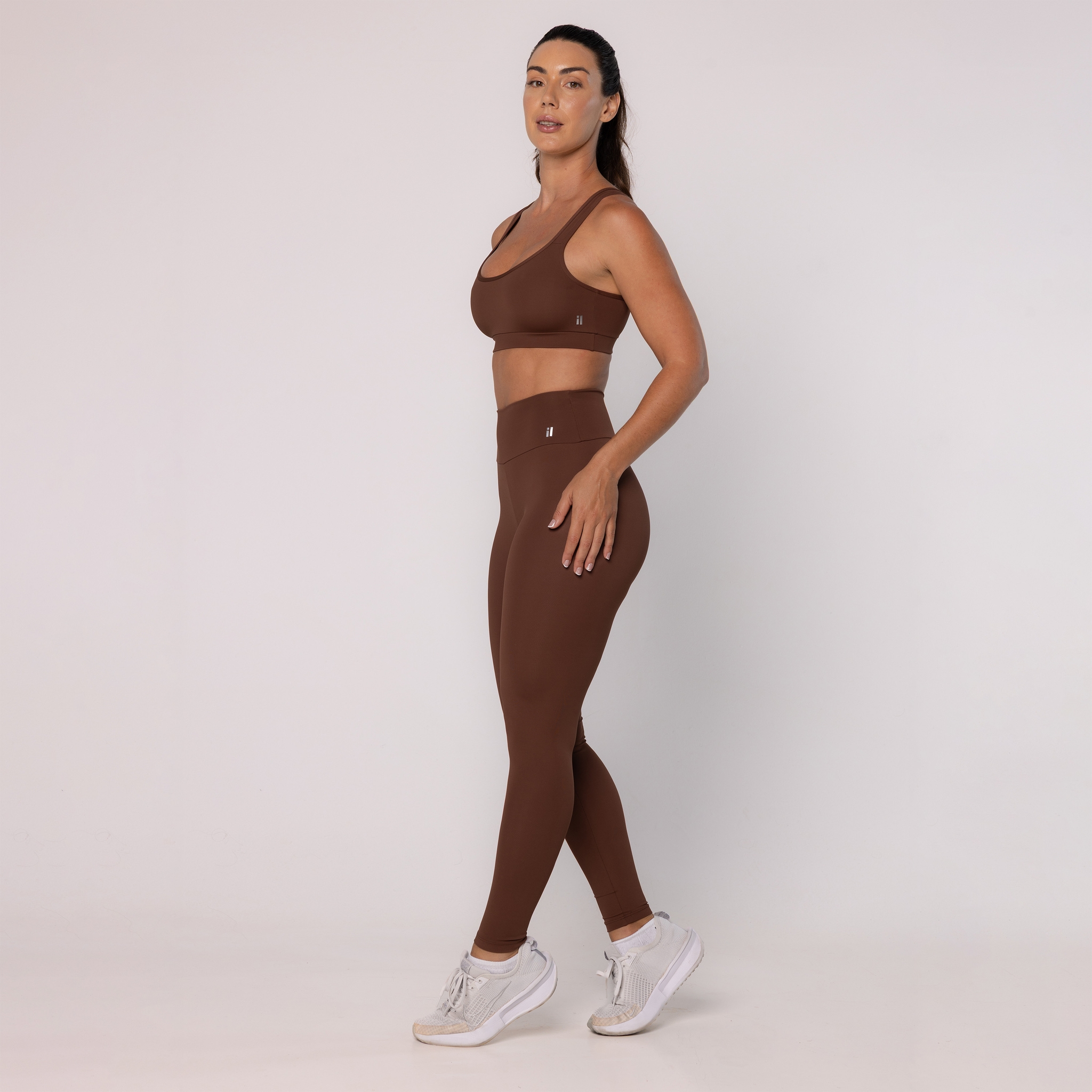 Calça Leggin Básica - Capuccino