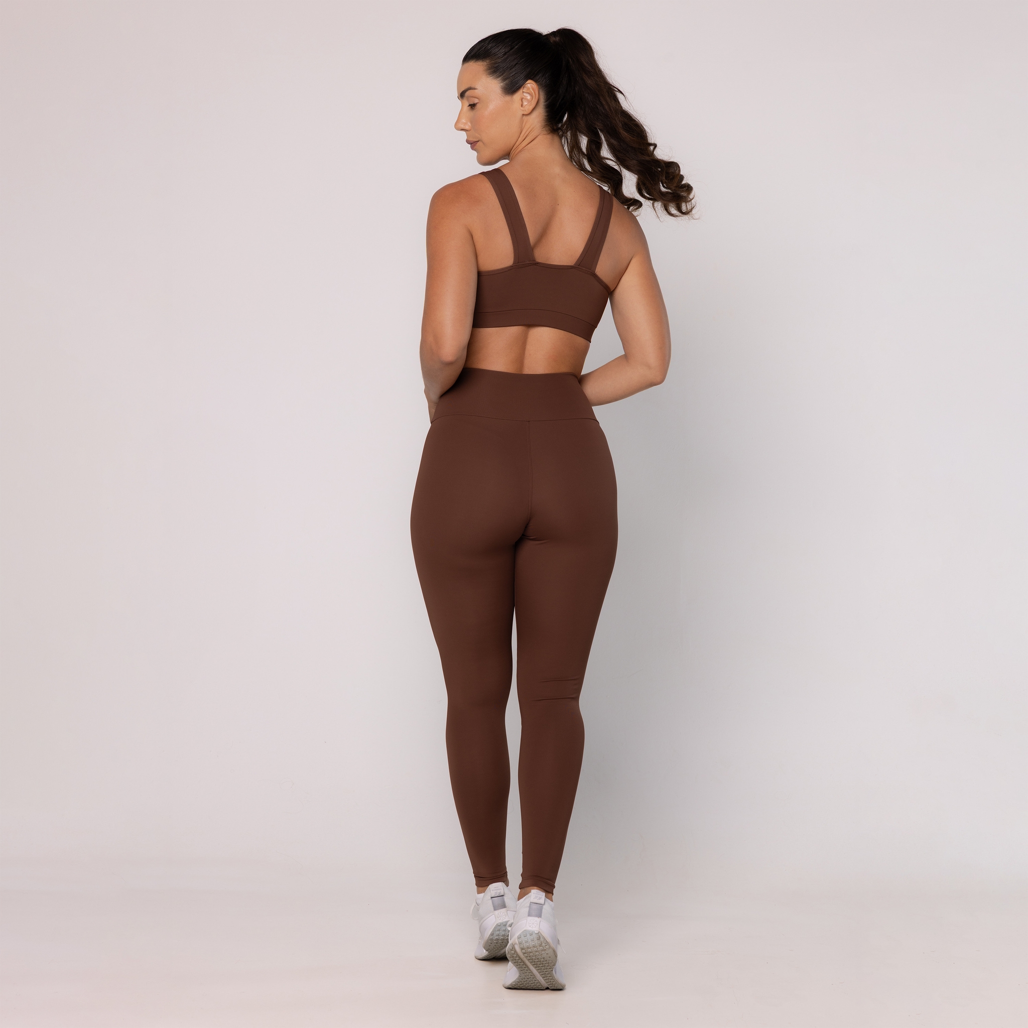 Calça Leggin Básica - Capuccino