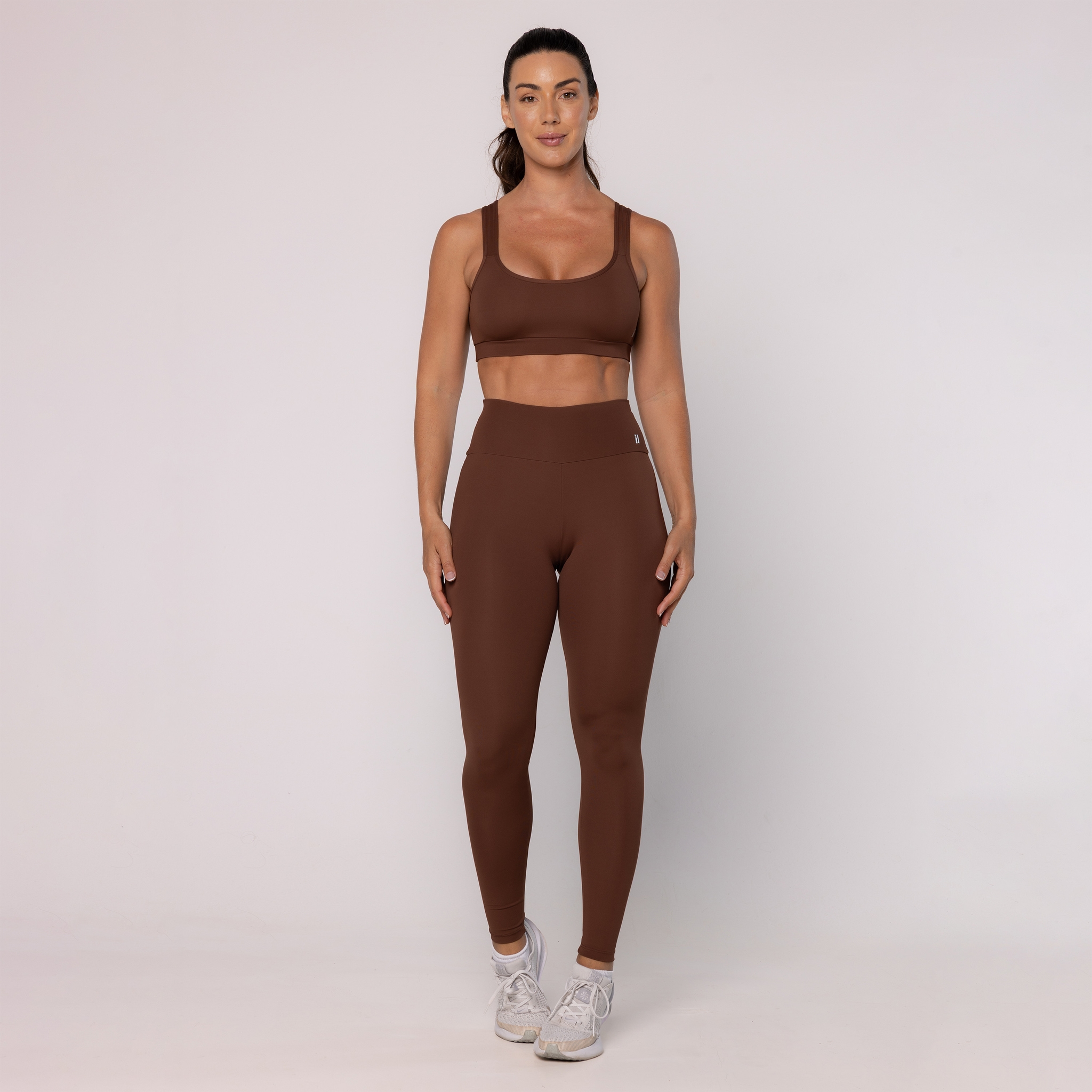Calça Leggin Básica - Capuccino