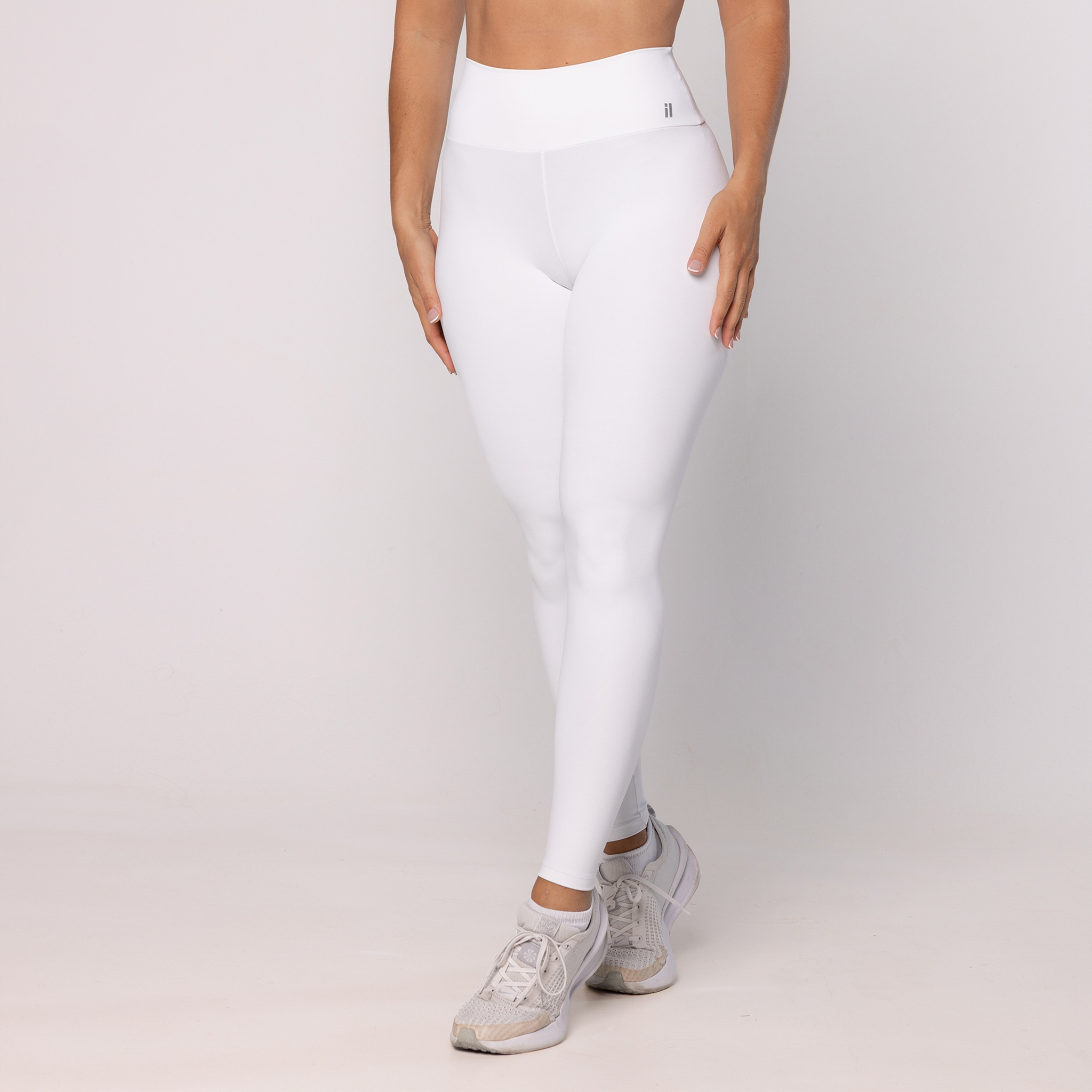 Calça Leggin Básica - Branco - Branco P Calça Leggin Básica - Branco - Branco P